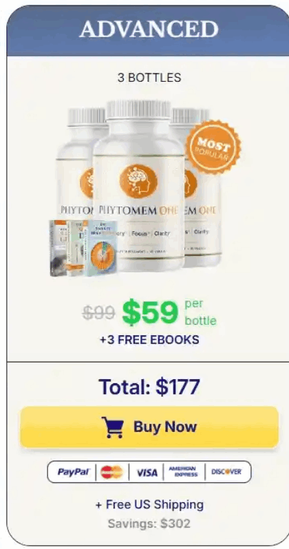 Phytomem one  three bottle package